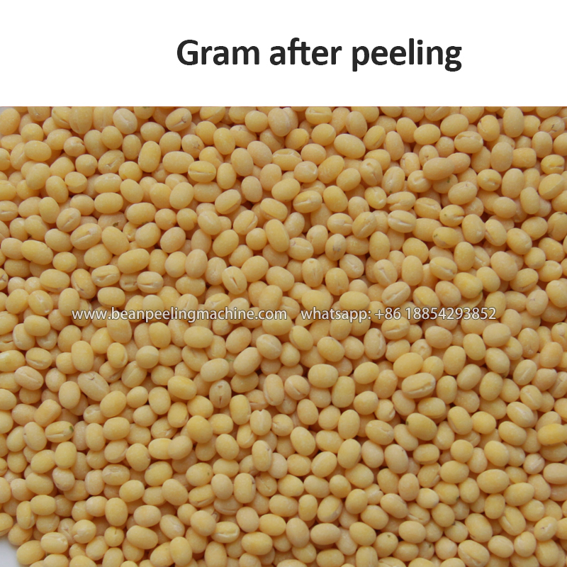 Gram/Mung bean peeling machine with best price 
