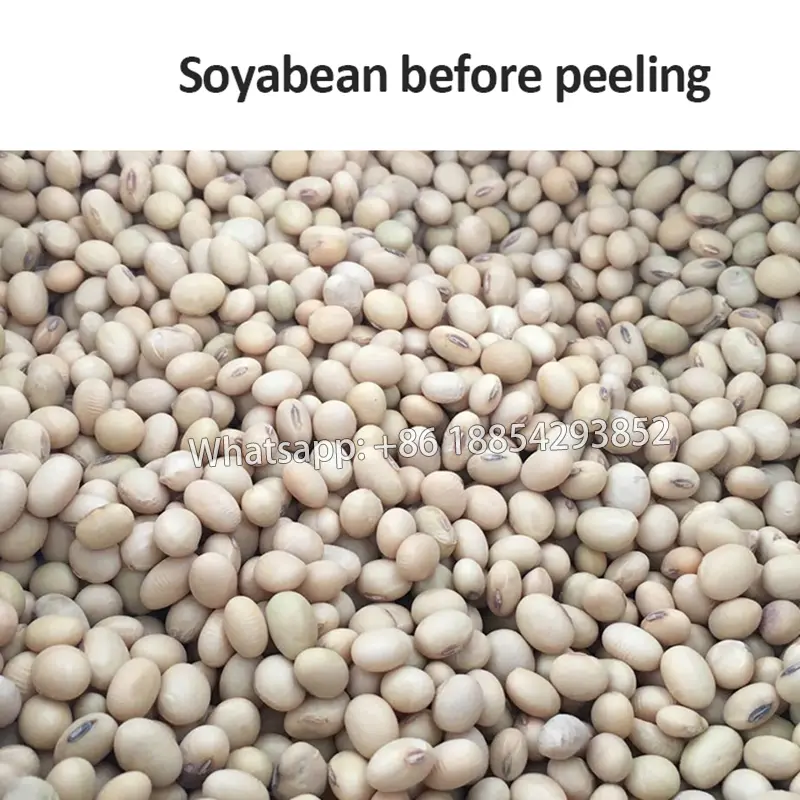 1-1.5TPH Soyabean peeling and splitting machine