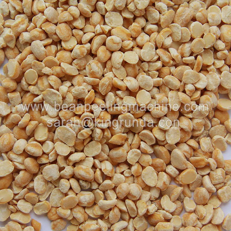 2020 Hot sell chickpea/ lentil/ gram peeling and splitting machine