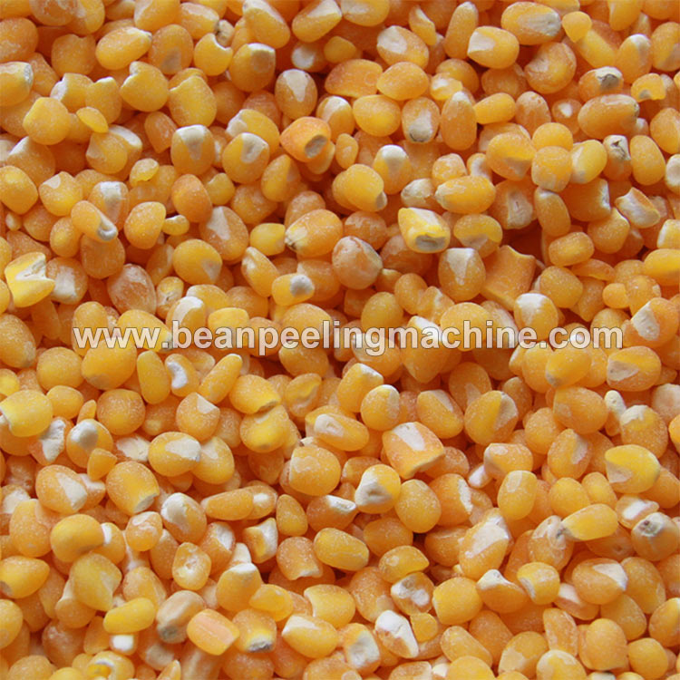 Corn peeling machine corn degerminator corn processing machine