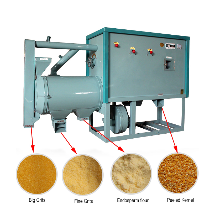 Ghana corn peeler and flour milling small scale machine