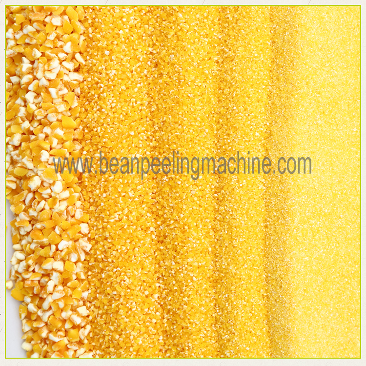 2021 New type Corn grits making machine line cleaning peeling and grits making mahcine