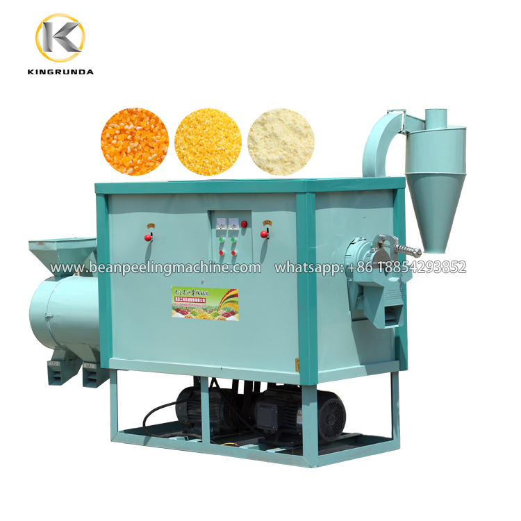 2020 Hot sell 500kg/h corn rice grits maize milling machine