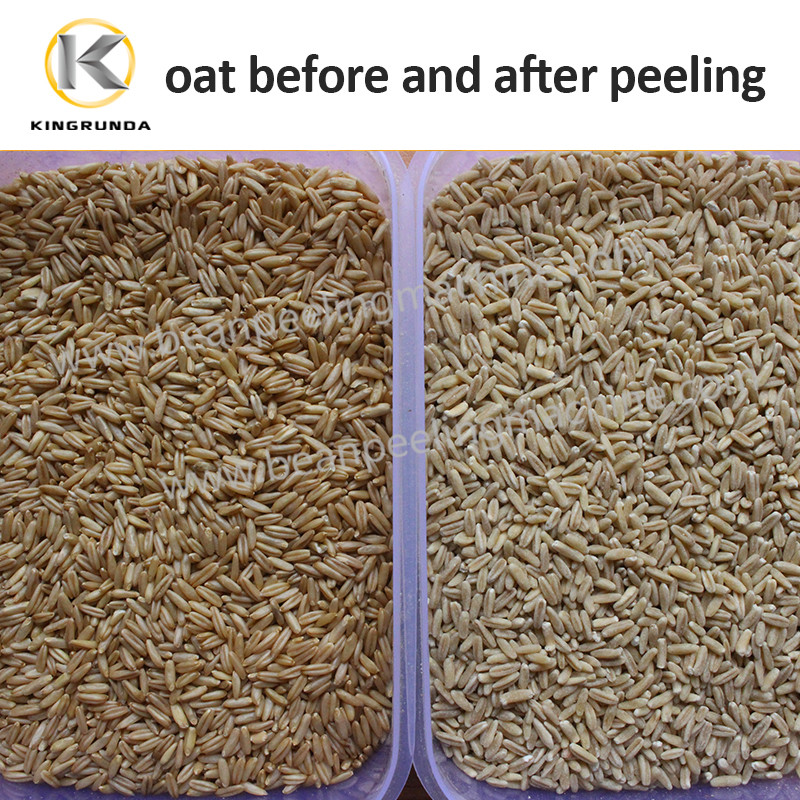 China supplier wheat barley oat peeling machine 